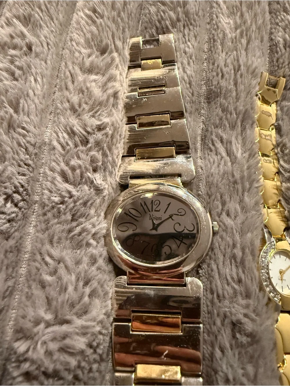Mixed Women's Watch Lot - vintage Blue Strap & Gold/Silver Tones